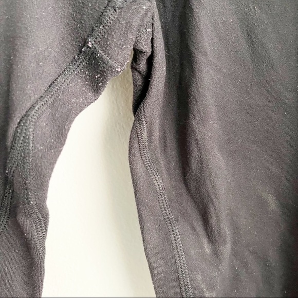 ALO Black Mesh Leggings - Picture 3 of 7